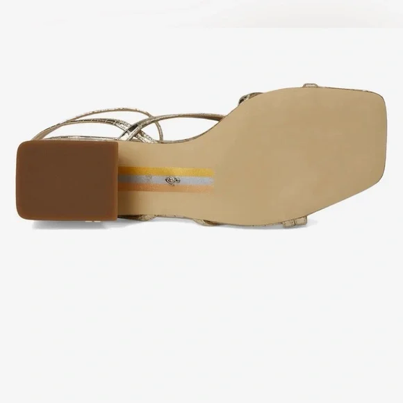 Sam Edelman Metallic Block Heel Sandals

Whitley - Picture 3 of 13